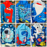 Hooded Micro-Fiber Bath Towels 