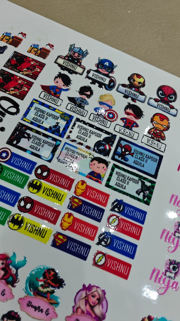 Name Labels for Cloths & More