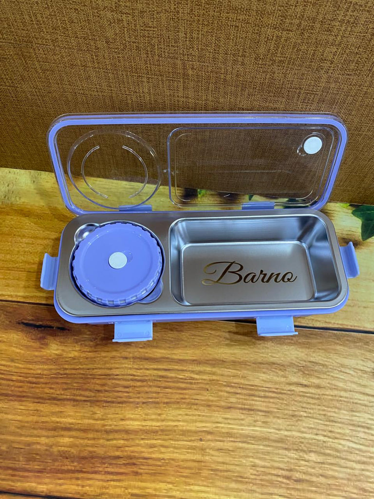 Lunch Box 2 Grid Sleek Bento