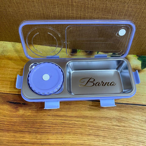 Lunch Box 2 Grid Sleek Bento